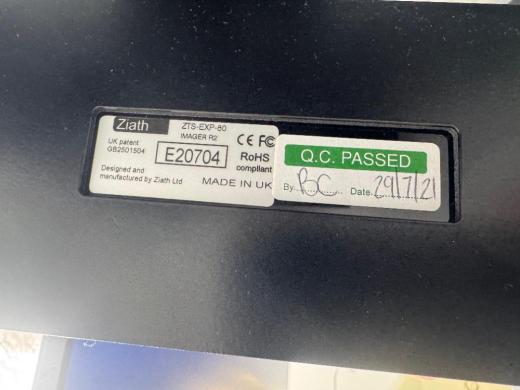 Ziath ZTS-EXP-80 Benchtop Barcode Reader for Laboratory Sample Identification-cover