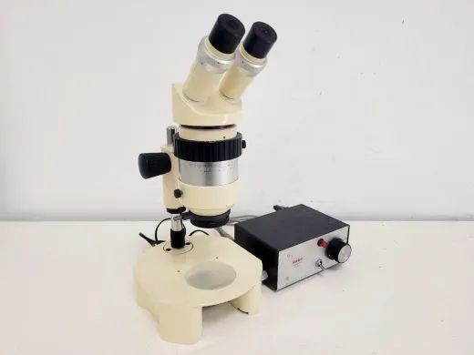 Wild Heerbrugg M7A Stereo Microscope with Power Supply Unit for Laboratory Use