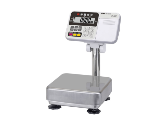 A&D HW-10KCWP IP65 Platform Scale with 10 kg Capacity and LED Comparator-cover