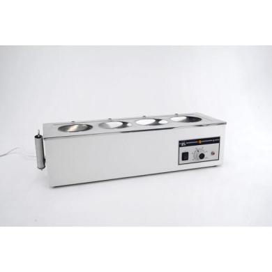 GFL 1041 Stainless Steel Multi-Opening Water Bath with 4 Openings, 131mm Diameter, 120°C Max-cover