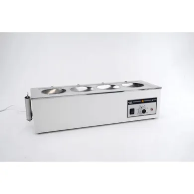 GFL 1041 Stainless Steel Multi-Opening Water Bath with 4 Openings, 131mm Diameter, 120°C Max