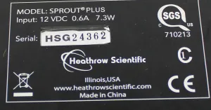 Fisherbrand Sprout Plus Microcentrifuge 2000 x g, 6000 RPM, 120V, 50/60Hz, 2 of 9