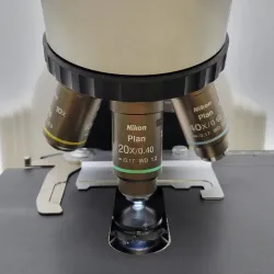 Nikon Microscope Eclipse E400 with LED Upgrade and 2x Objective for Pathology/Mohs, 6 of 7