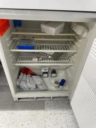 Thermo Fisher Scientific Model 97-920-1 Undercounter Laboratory Refrigerator with Biohazard Labeling, 2 of 3