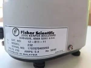 Fisher Scientific Model 232 Vortex Mixer, 4 of 5