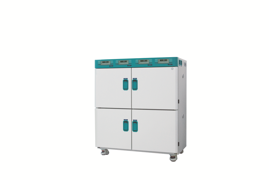 Lab Companion IB-02G-4C 4-Chamber Dry Incubator, 70°C Maximum Temperature