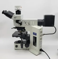 Olympus BX51 Metallurgical Microscope with Trinocular Head, DIC, Brightfield/Darkfield, and 6MP Color Camera, 2 of 13